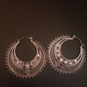 Hoop earrings